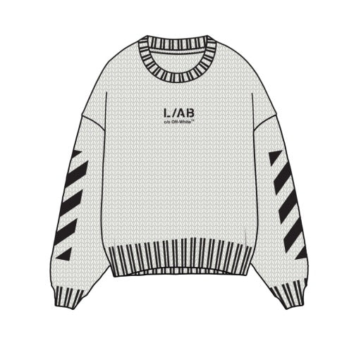 L/AB CREW NECK SWEATER