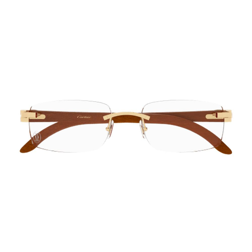 Cartier C Décor Wood CT0052O Eyewear