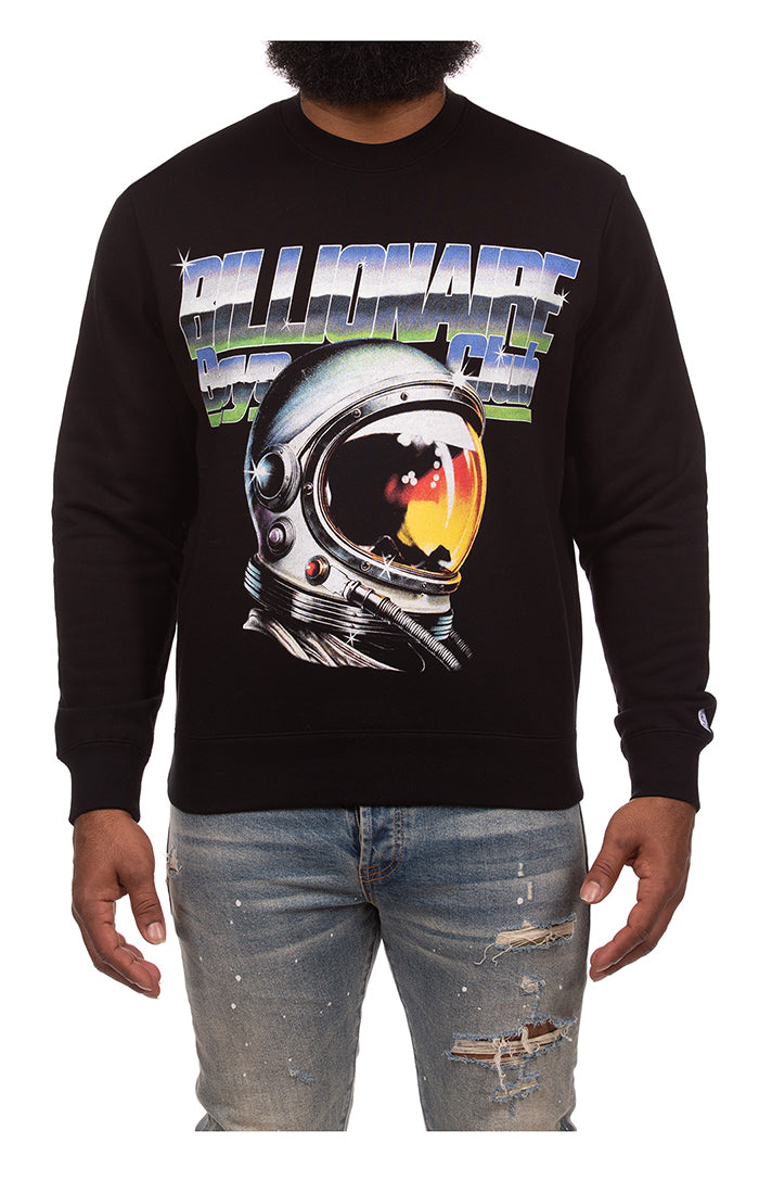 Men's bb jet pack sweatshirt, black