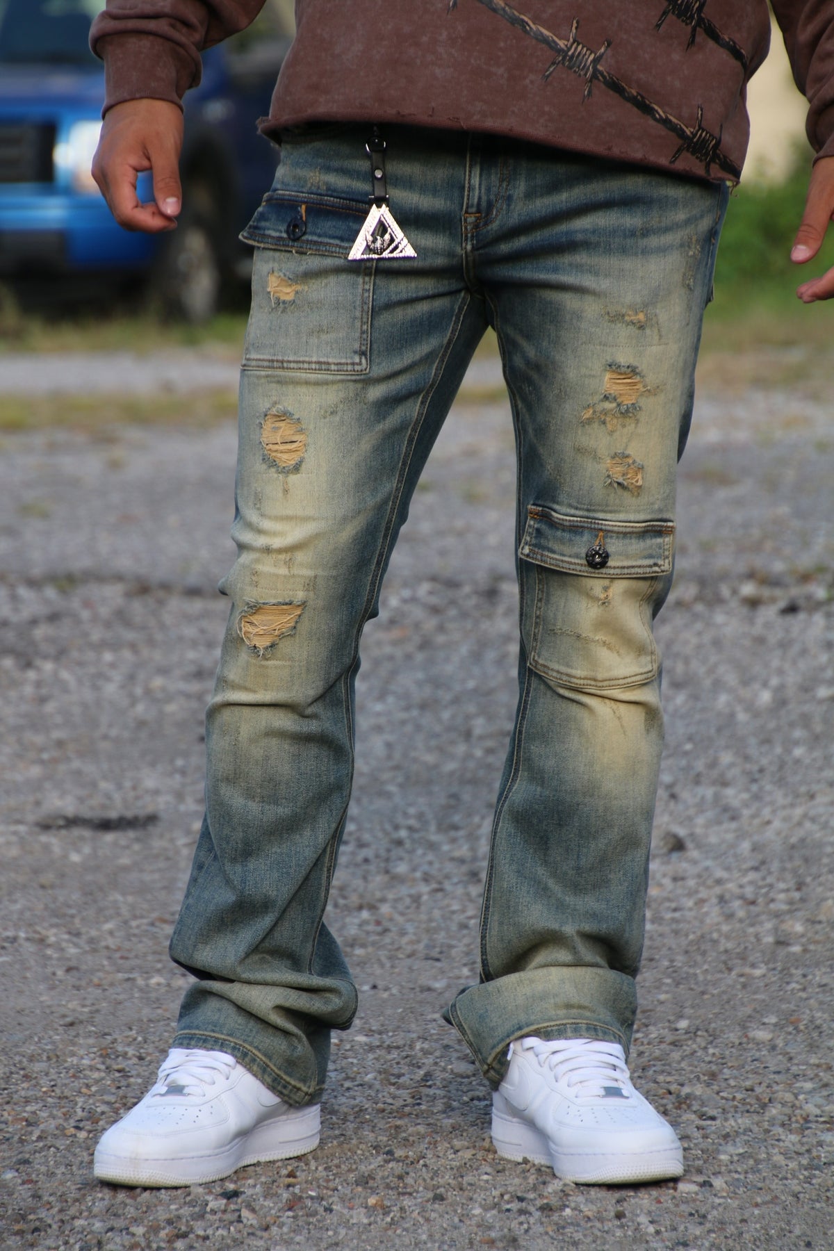 Sahara Desert - Skinny Flare Jean