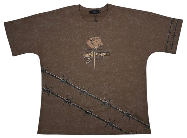 Men's Relentless Box Tee, Brown
