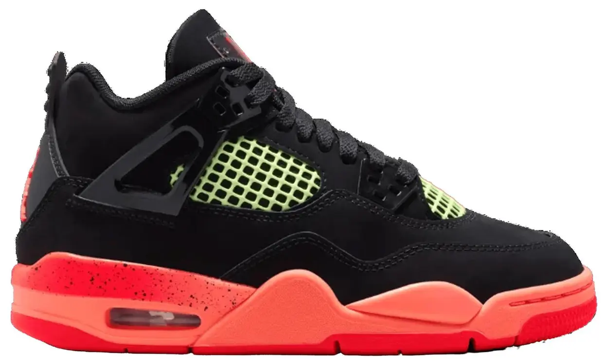 Air Jordan 4 Retro (GS) 'Black Infrared'