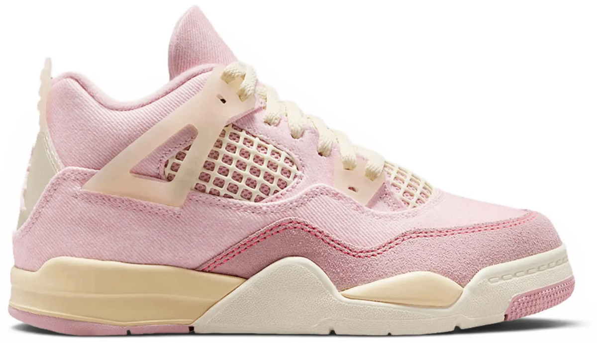 Jordan 4 Retro "Pearl Pink and Iced Carmine"