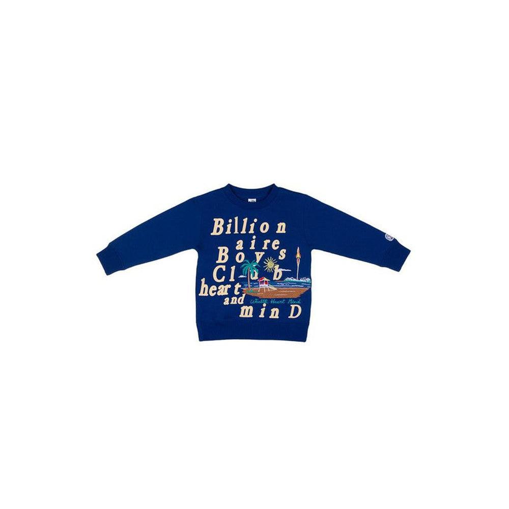 Kid's BB Lift Off Crewneck Sweater, Monaco Blue