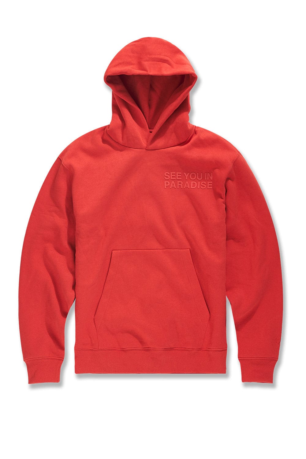 Men's Paradise Tonal Pullover Hoodie, Heather Grey
