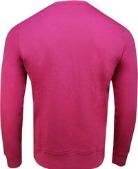 Men's Vale Sweatshirt, Raspberry - Krush Clothing