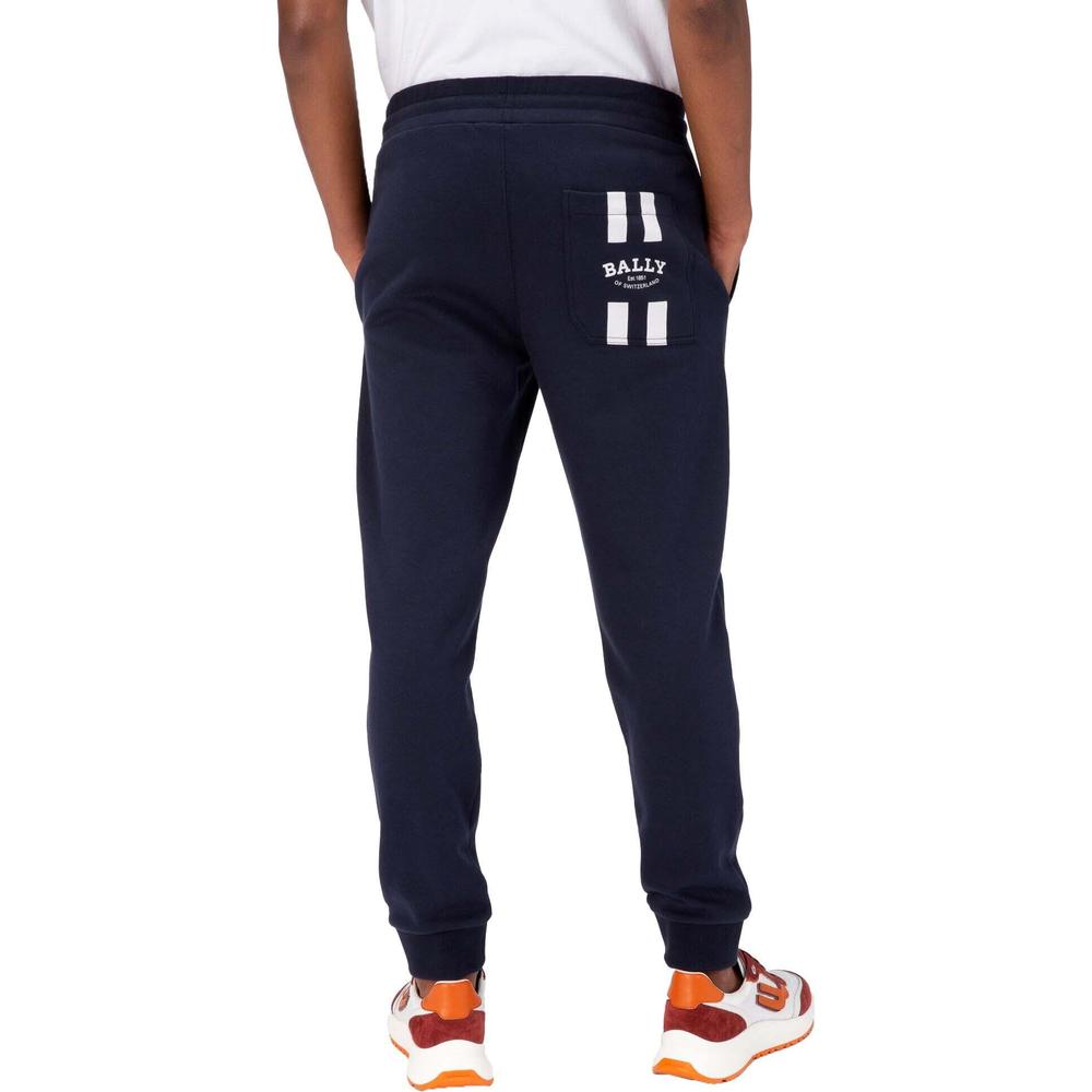 Men's Mixed Cotton Logo Sweatpants - Krush Clothing