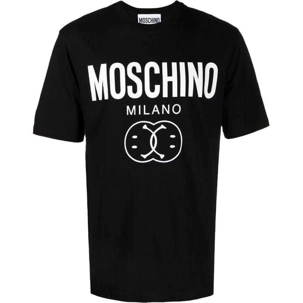 Men's Moschino Smiley Logo Print T-shirt - Krush Clothing