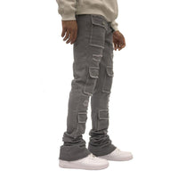 Men's Savant Grey Super Stacked Jean