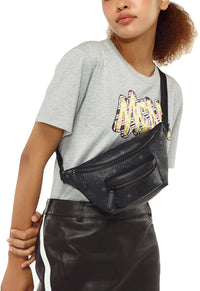 MCM Mini Fursten Belt Bag In Visetos - Krush Clothing