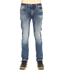 Men's Punk Super Skinny Stretch Jeans - Krush Clothing