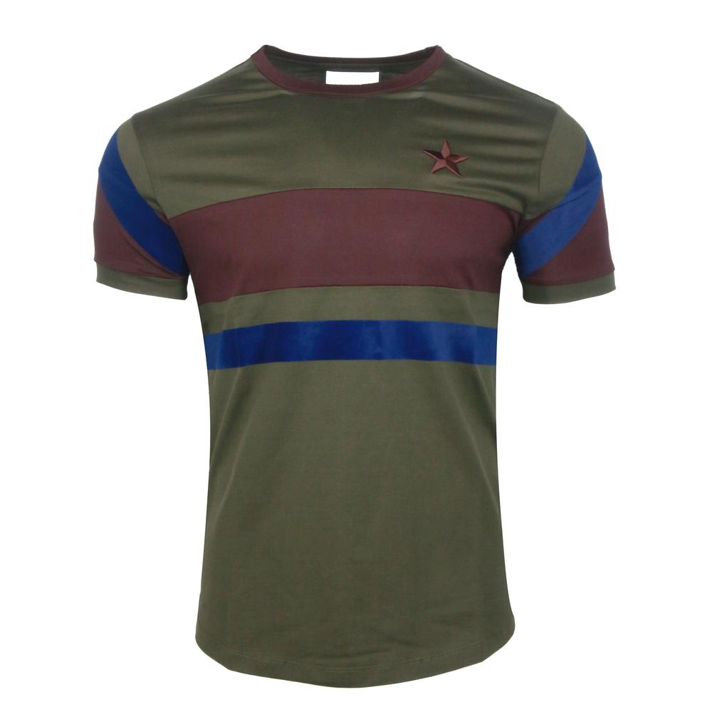 Men's Militar Star Short Sleeve Tee Shirt - Krush Clothing