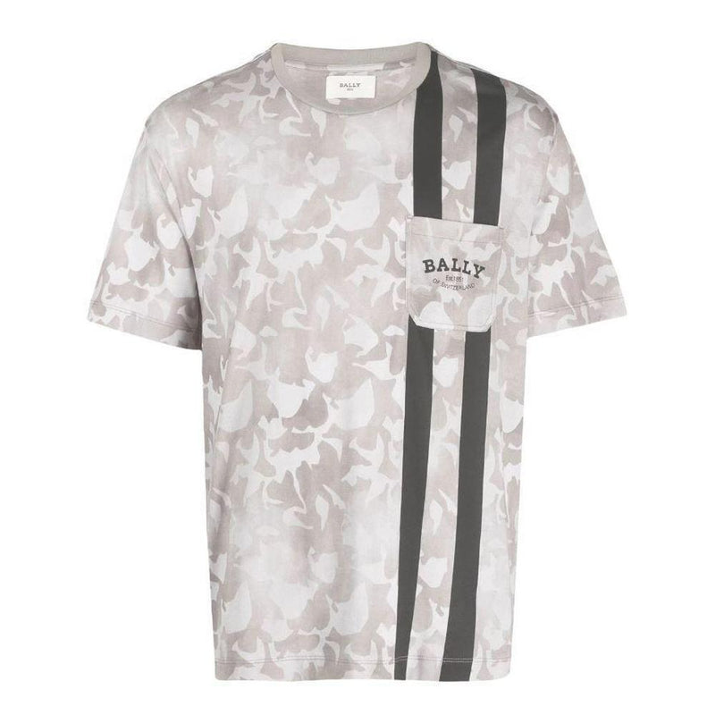Men's Organic Cotton Camouflage T-shirt , Grey