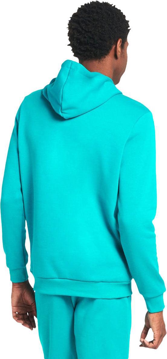 Men's Puma Essential Embroidery Logo Hoodie, Deep Aqua - Krush Clothing