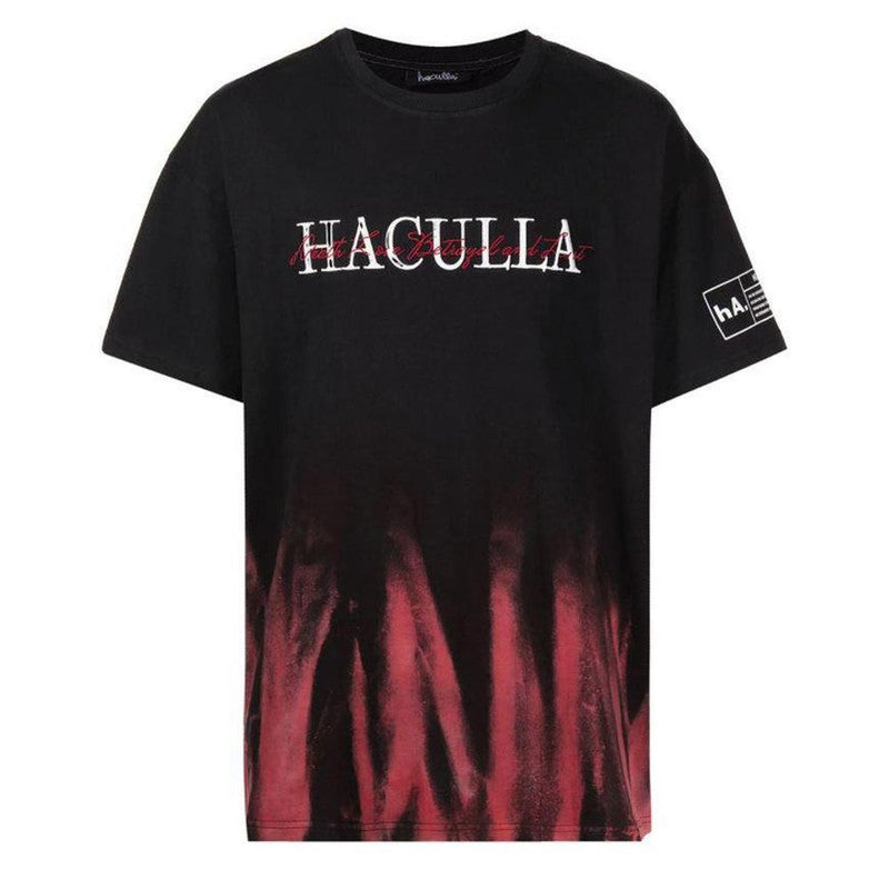 Men's Haculla Logo-Print T-Shirt - Krush Clothing