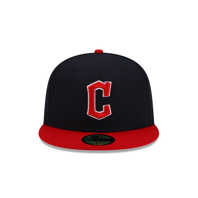 Cleveland Guardians Authentic Collection 59FIFTY Fitted Navy/Red - Krush Clothing