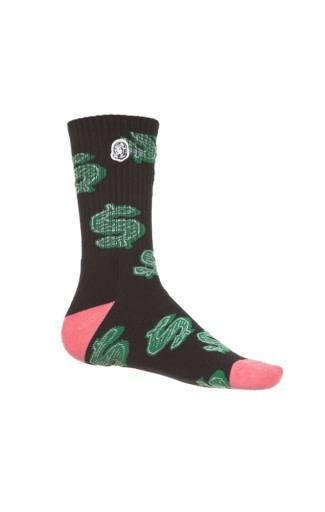 Hidden Wealth Socks, black - Krush Clothing