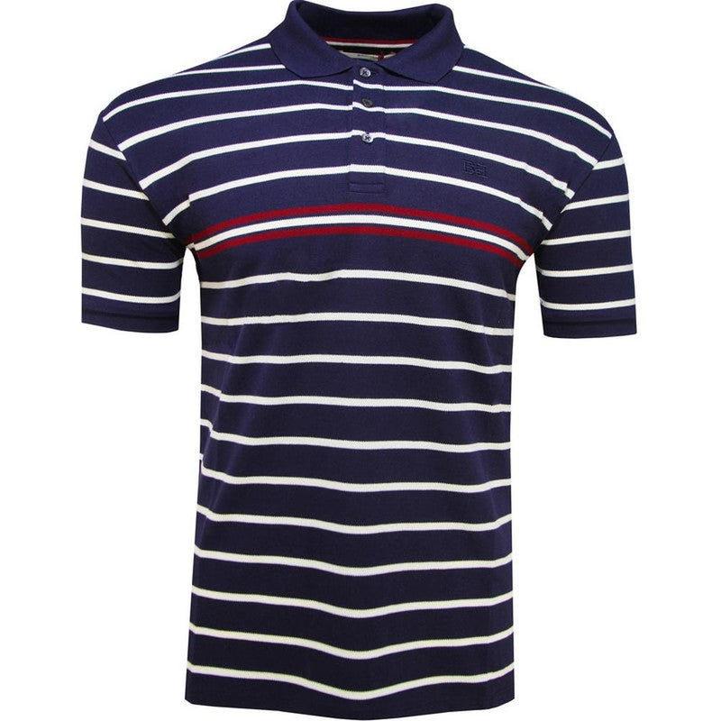 Men's Striped polo shirt - Krush Clothing