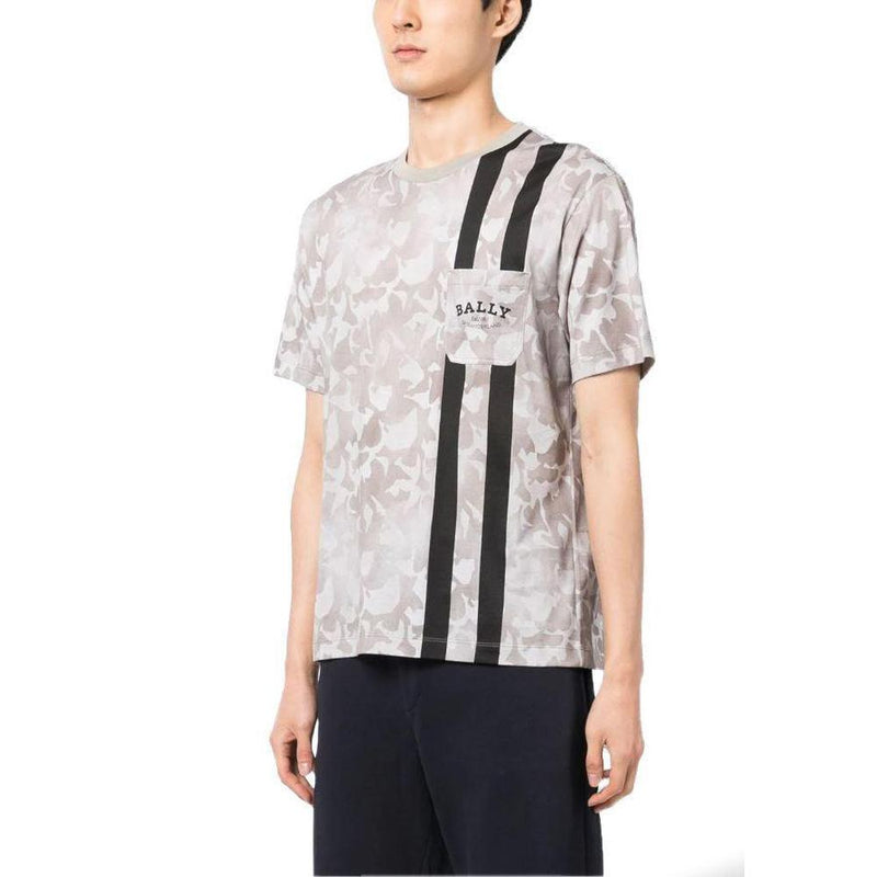 Men's Organic Cotton Camouflage T-shirt , Grey