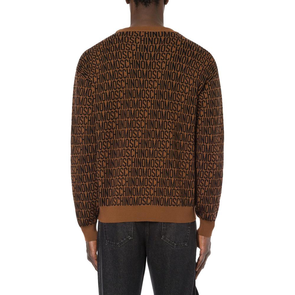 Men's Moschino Illustrated Animals Wool Sweater - Krush Clothing