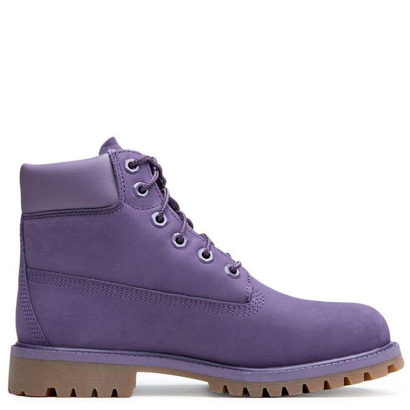 Juniors 6" Premium Nubuck Waterproof Boots, Montana Grape Nubuck - Krush Clothing