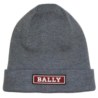 Men's Bally Wool Beanie, Wool Grey - Krush Clothing