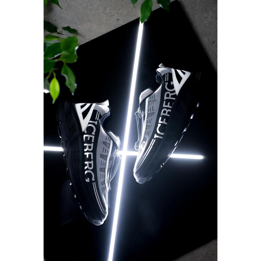 Iceberg Beluz Black Sneakers - Krush Clothing