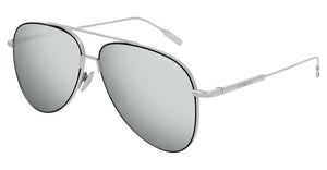 MontBlanc MB0078S Titanium Sunglasses , Silver-Silver - Krush Clothing