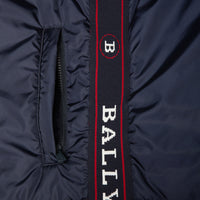 Men's Bally Side Logo Vest, Red - Krush Clothing