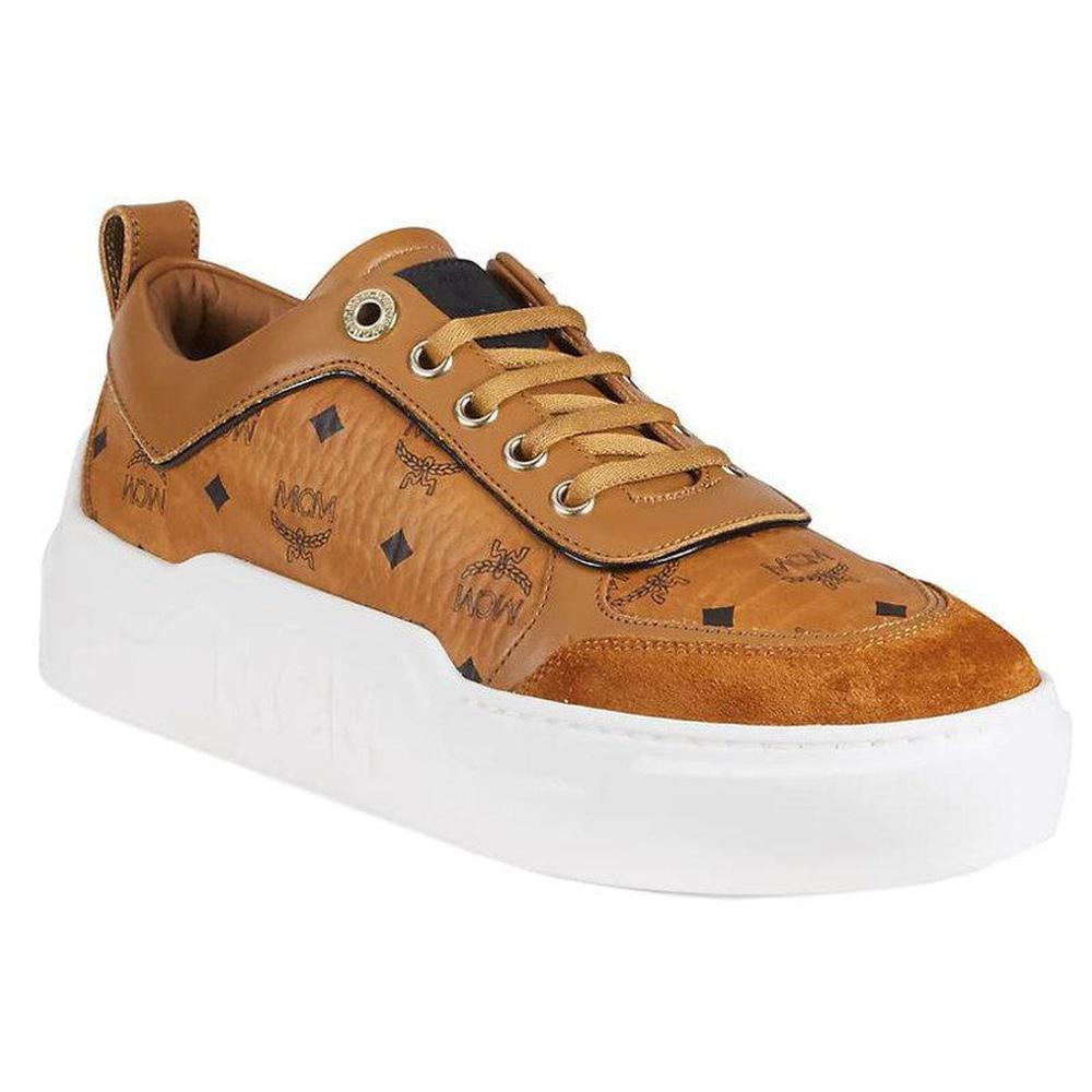 Mcm Monogram-Pattern Low-top Sneakers