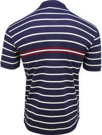 Men's Striped polo shirt - Krush Clothing