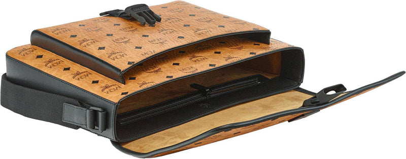 Klassik Messenger Bag In Visetos - Krush Clothing
