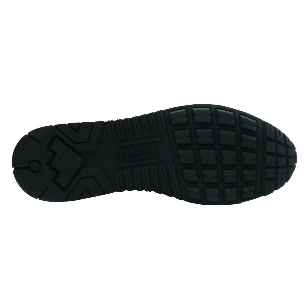 Men's Astel Plain Calf Leather Sneaker , Black - Krush Clothing