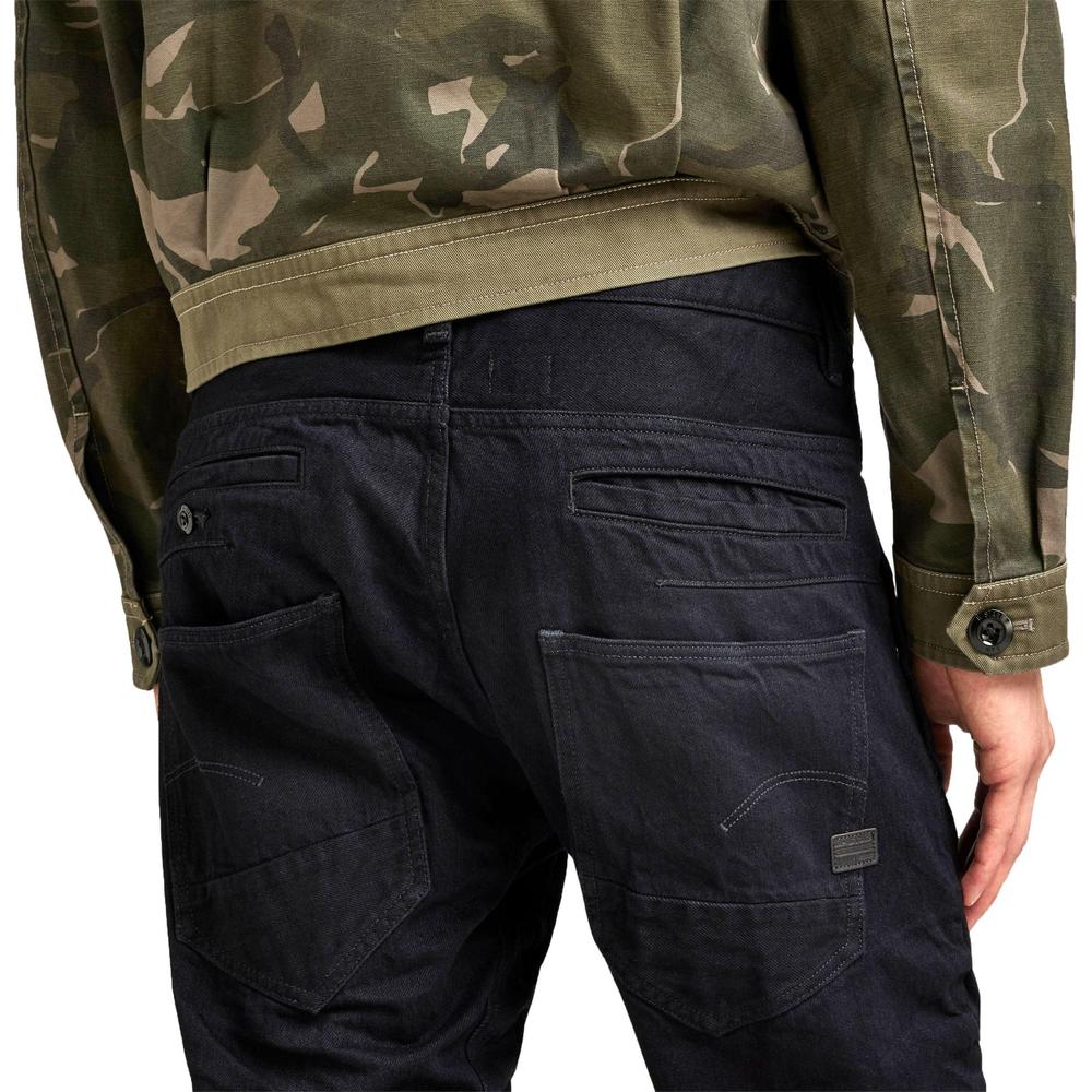 Men's Staq 3D Straight Tapered Jeans - Krush Clothing