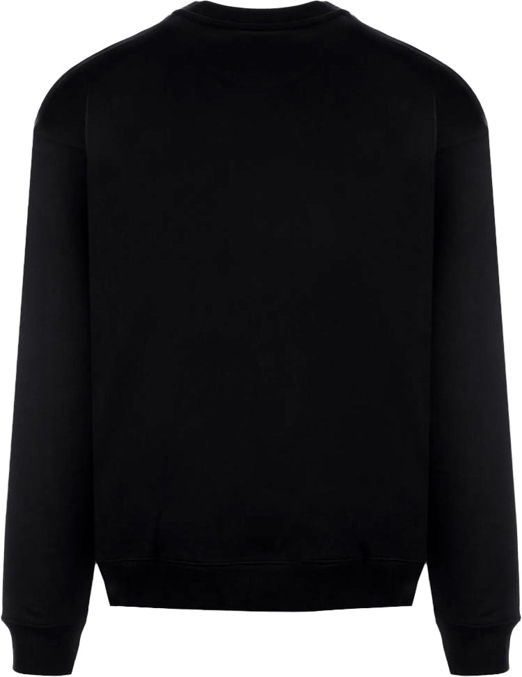 Men's Moschino Classic Logo Sweatshirt, Black - Krush Clothing
