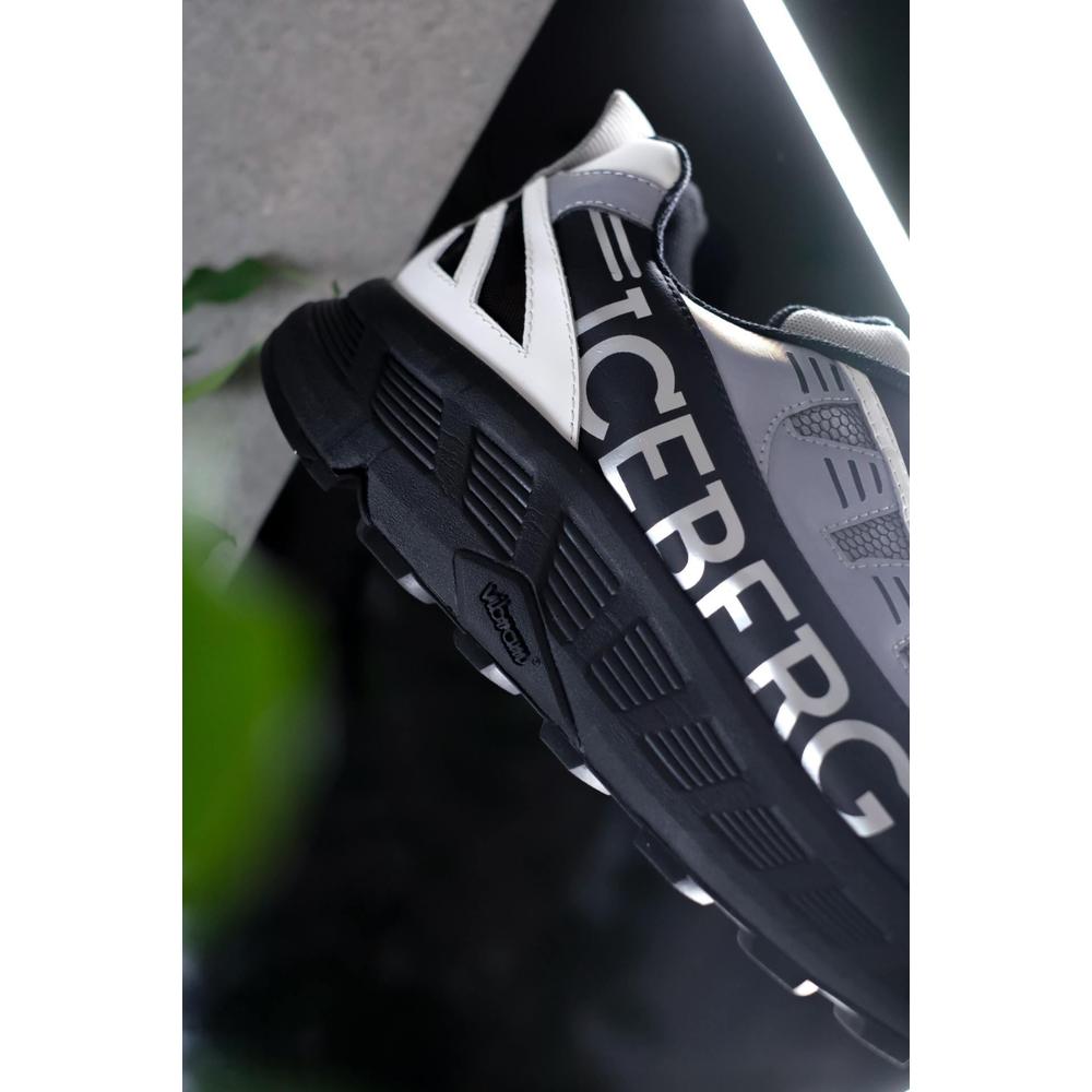 Iceberg Beluz Black Sneakers - Krush Clothing
