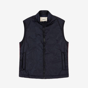 Men's Bally Side Logo Vest, Ink - Krush Clothing