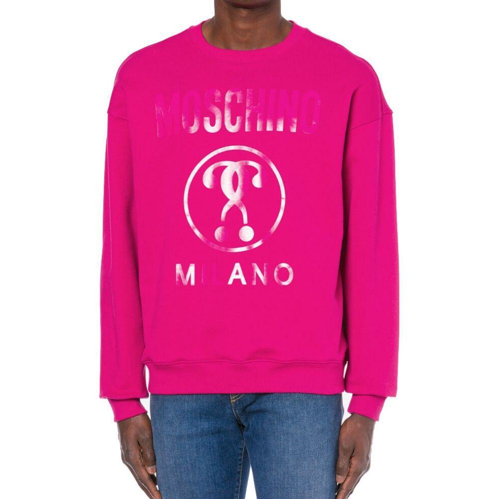 Men's Moschino Couture Double Question Mark Sweatshirt - Krush Clothing
