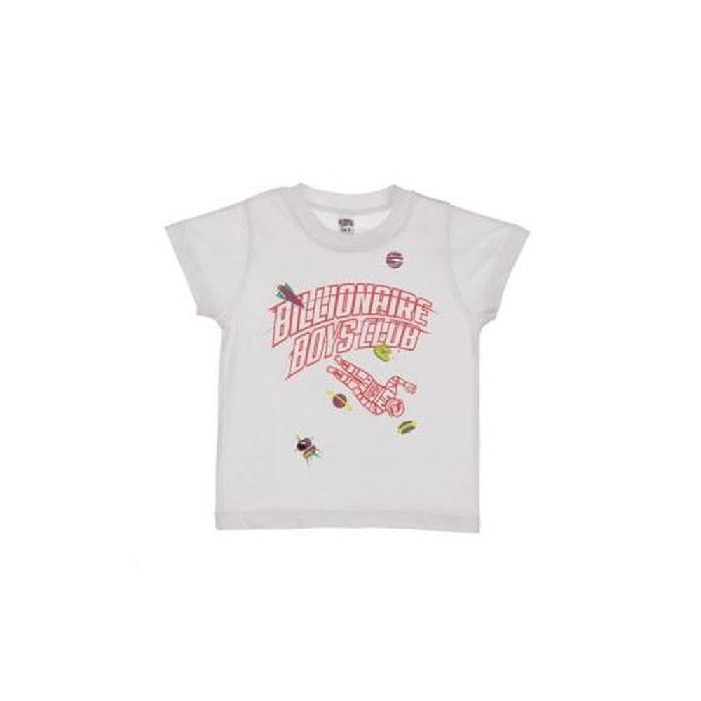 Kid's BB Space SS Tee, white - Krush Clothing