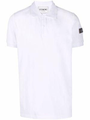 Men's Iceberg L5 Polo White - Krush Clothing