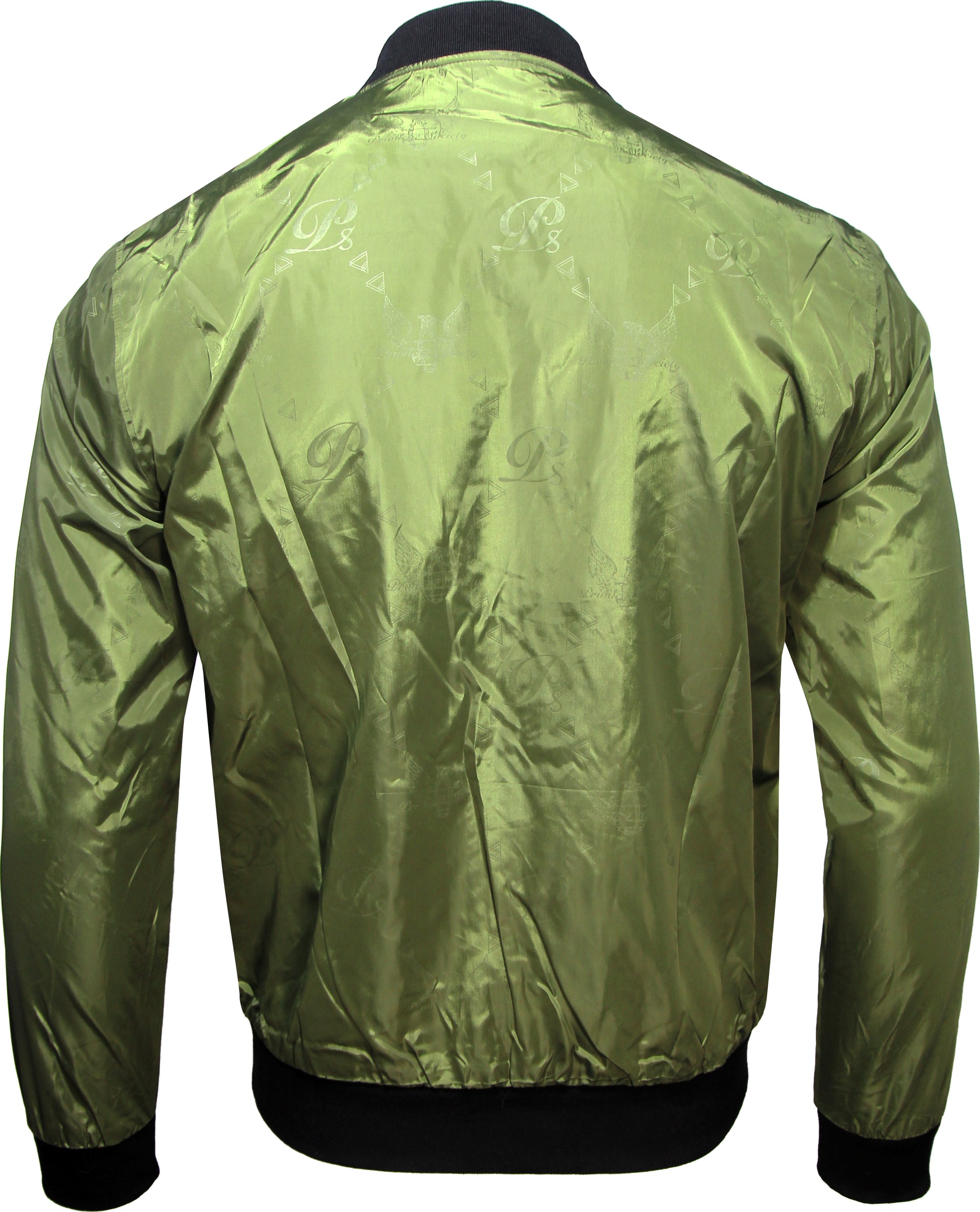 Monogram Wind Breaker Jacket --PS2125-MONO, Orange – Krush Clothing