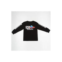 Kid's BB Hrt N Mnd LS Tee, black - Krush Clothing