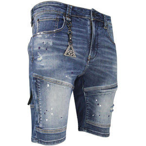 Men's Gold Rush Denim Shorts - Krush Clothing