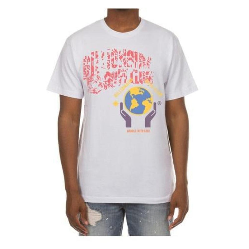 Men's BB Arch Cotton Graphic Tee, curry - Krush Clothing