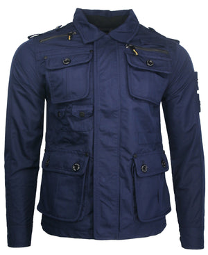 Men's Military Field Jacket - Krush Clothing