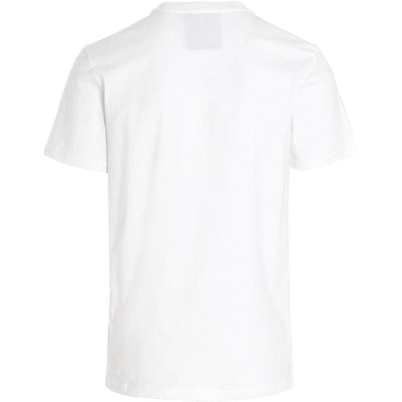 Men's Moschino Logo Print T-shirt, White - Krush Clothing