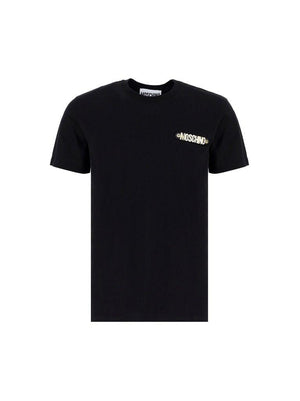 Men's Moschino Couture Metal Logo T-Shirt - Krush Clothing