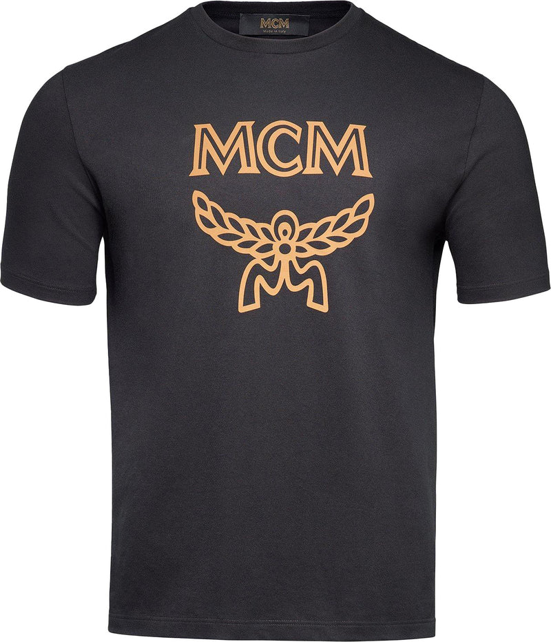 Men's MCM Classic Crewneck Cotton Tee, Black - Krush Clothing