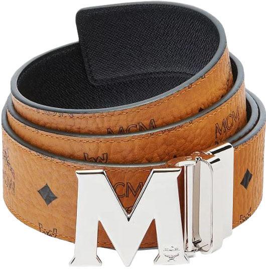 Mcm Claus M Reversible Belt Black