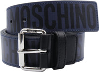 Men's Leather Logo Belt - Krush Clothing